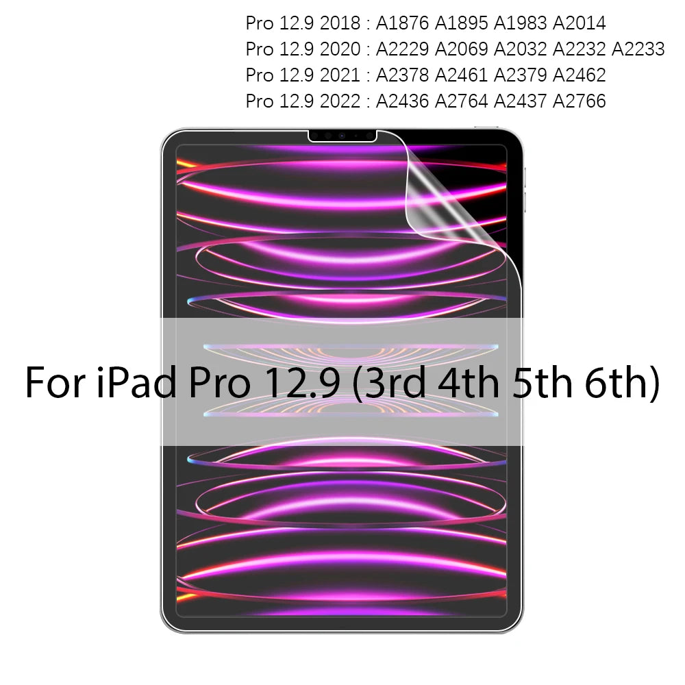 Matte Screen Protector For iPad Like Paper Film Write